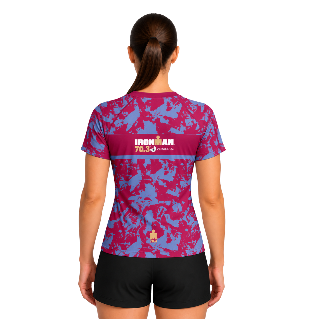TECH TEE AZUL VERACRUZ 2026 WOMAN