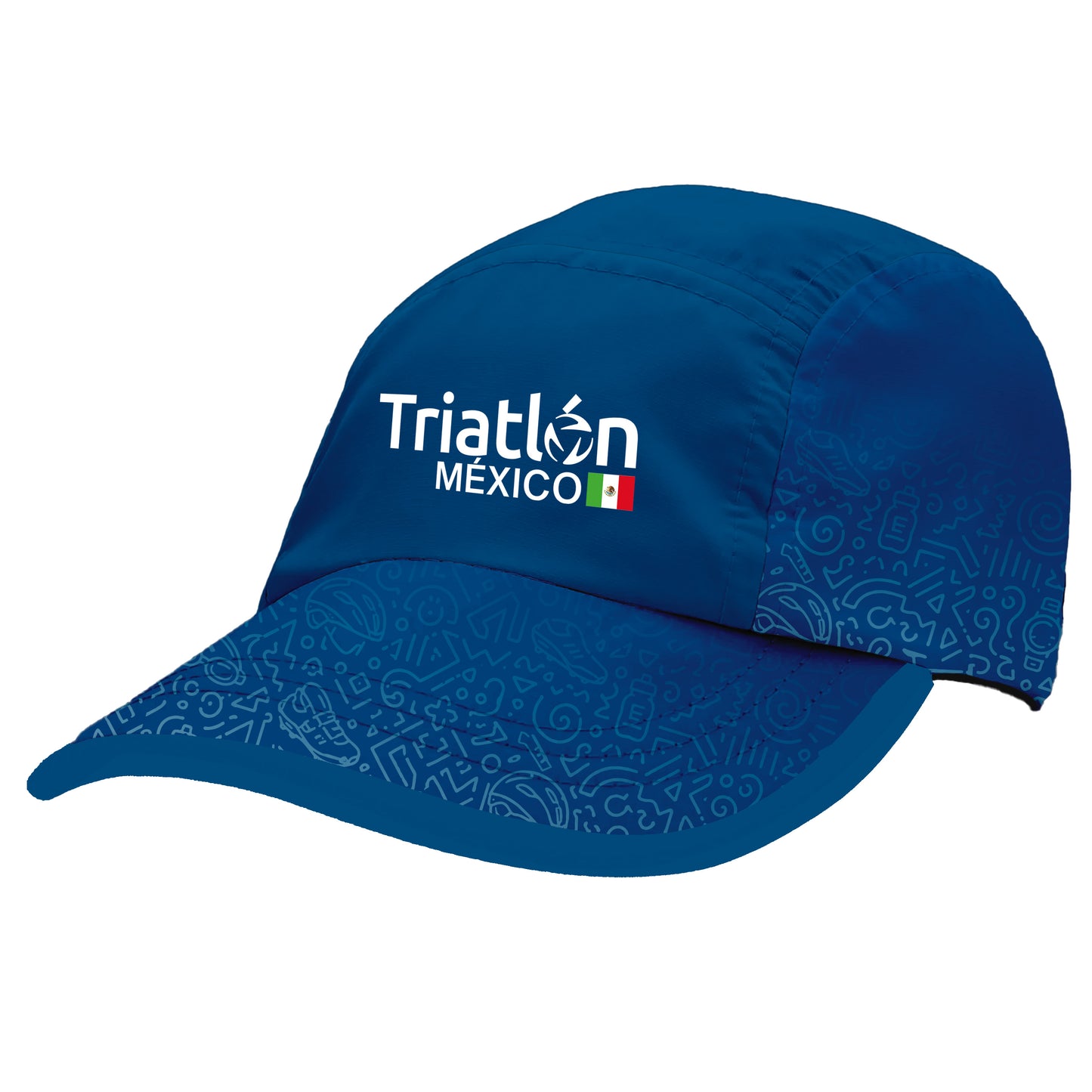GORRA TRIATLÓN AZUL