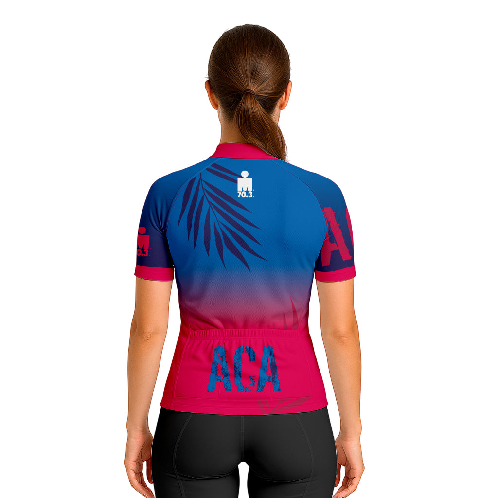 IM 70.3 ACAPULCO 2025 NAME TECH CYCLING JERSEY WOMEN