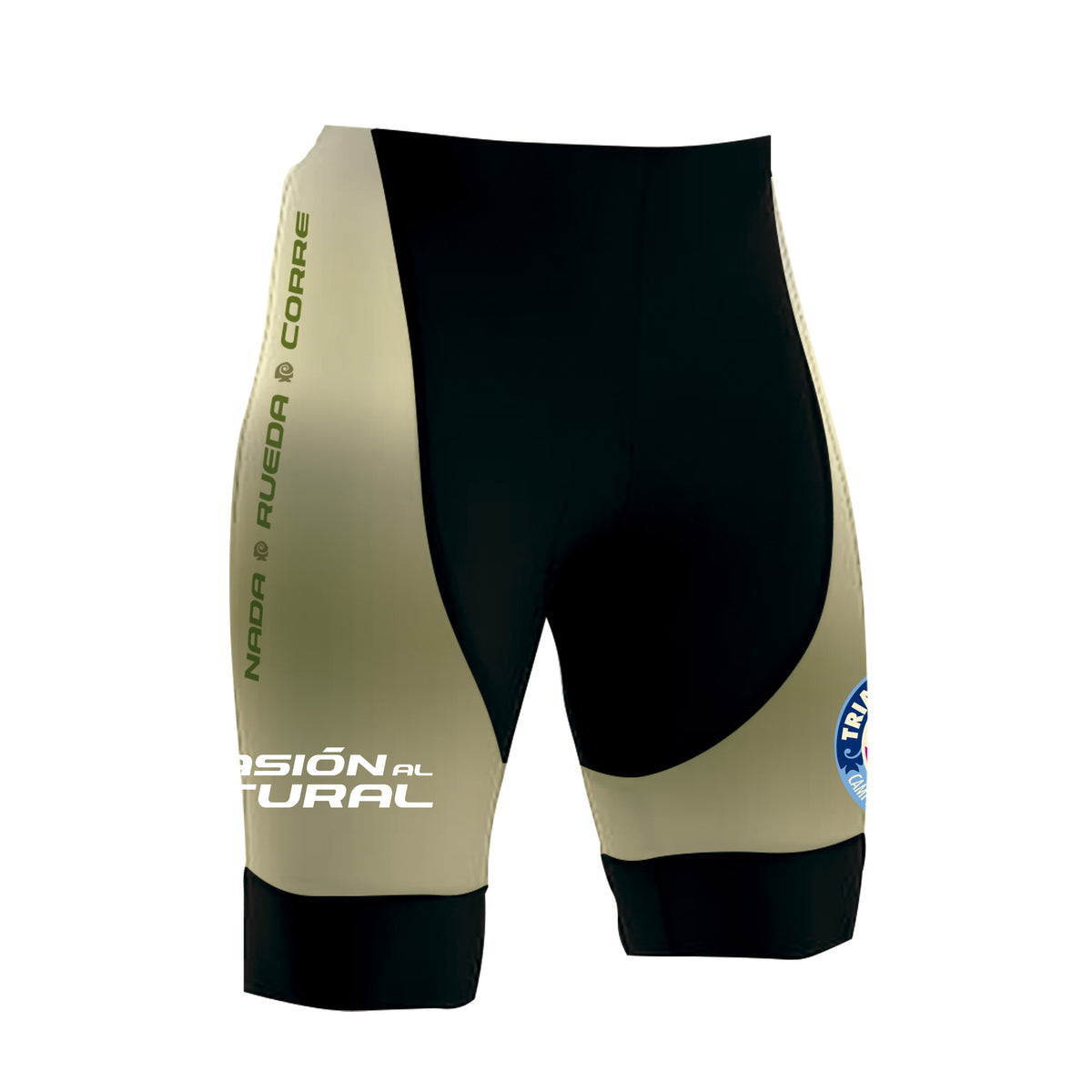 SHORT CICLISMO BEIGE XEL-HA
