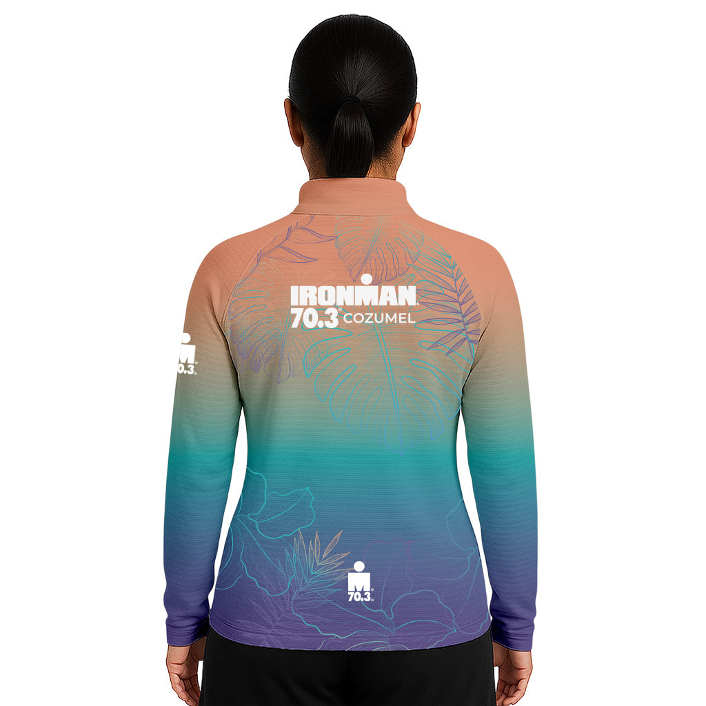 PEACH LIGHT SWEATSHIRT IM 70.3 COZUMEL 2026 WOMAN