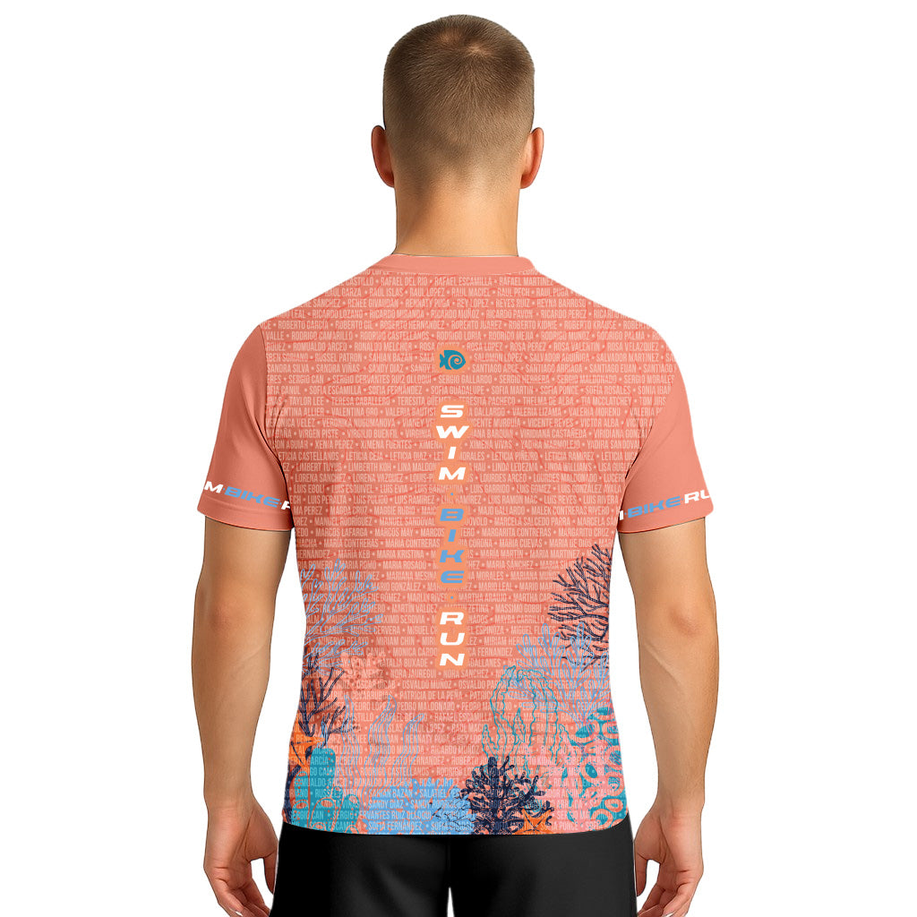 TECH TEE XEL-HA CORAL CABALLERO