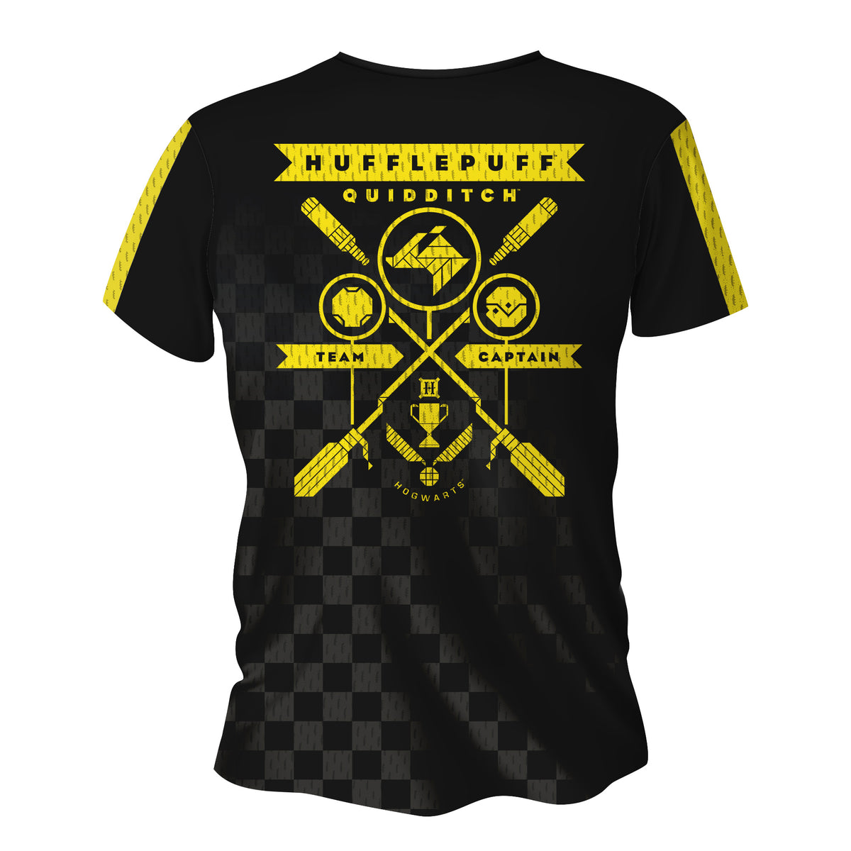 TECH TEE CABALLERO NEGRA HUFFLEPUFF
