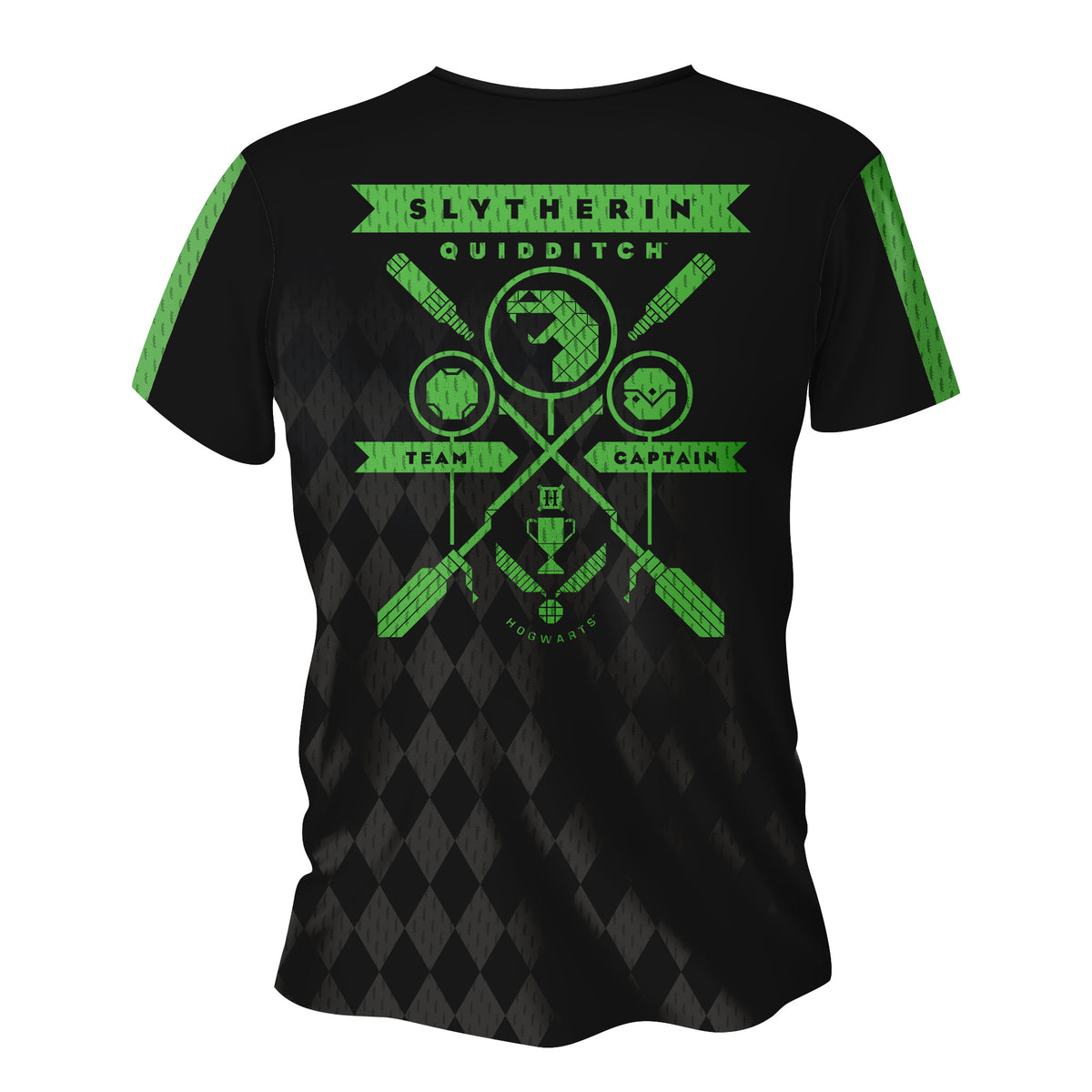 TECH TEE CABALLERO NEGRA SLYTHERIN