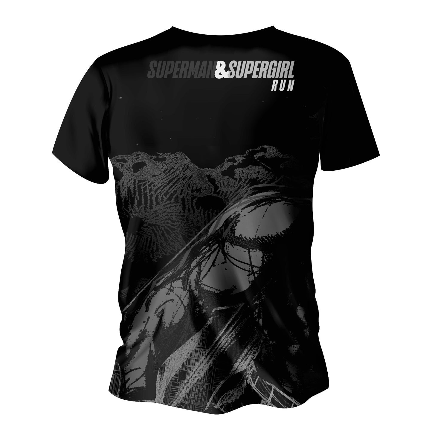 PLAYERA SUPERMAN NEGRA CABALLERO