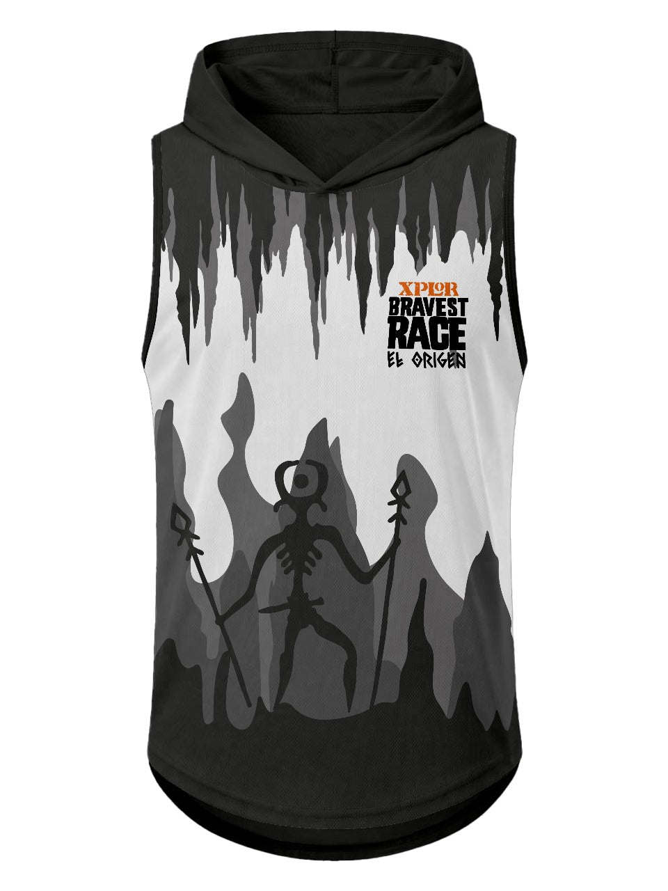 TANK CON GORRO BRAVEST BLANCO DAMA