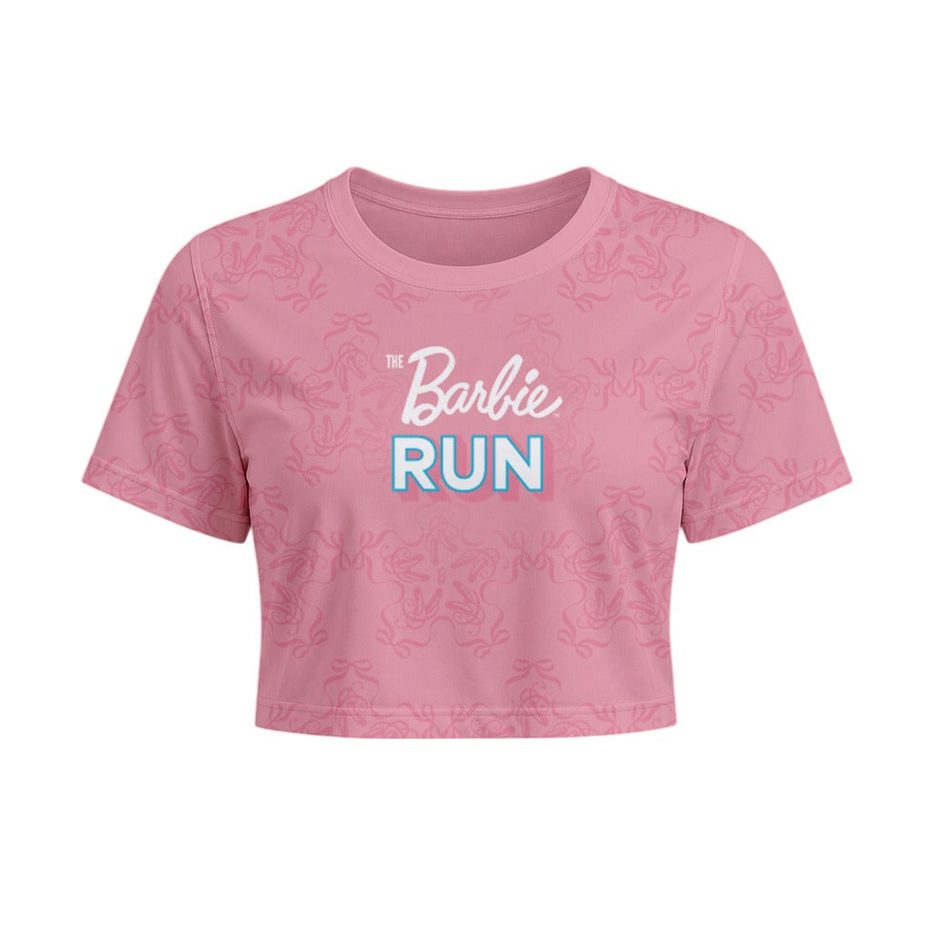 CROP TOP ROSA BARBIE RUN
