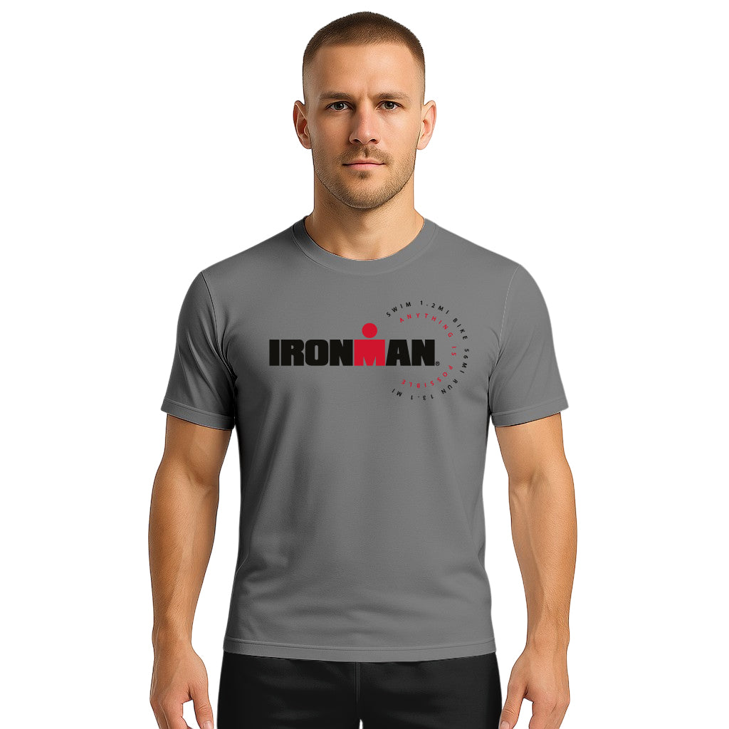 COTTON T-SHIRT ANYTHING IS POSSIBLE IRONMAN MAN