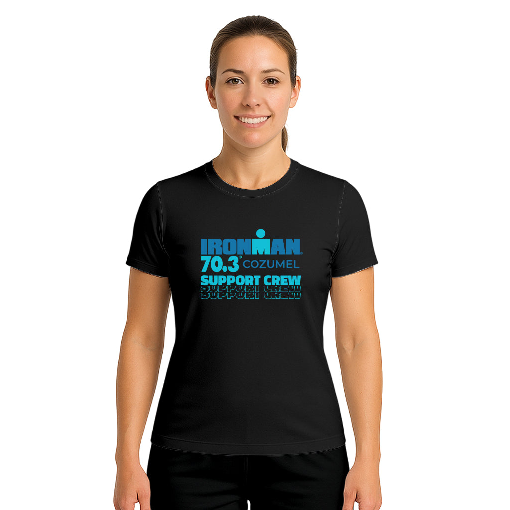 COTTON T-SHIRT SUPPORT CREW COZUMEL WOMAN