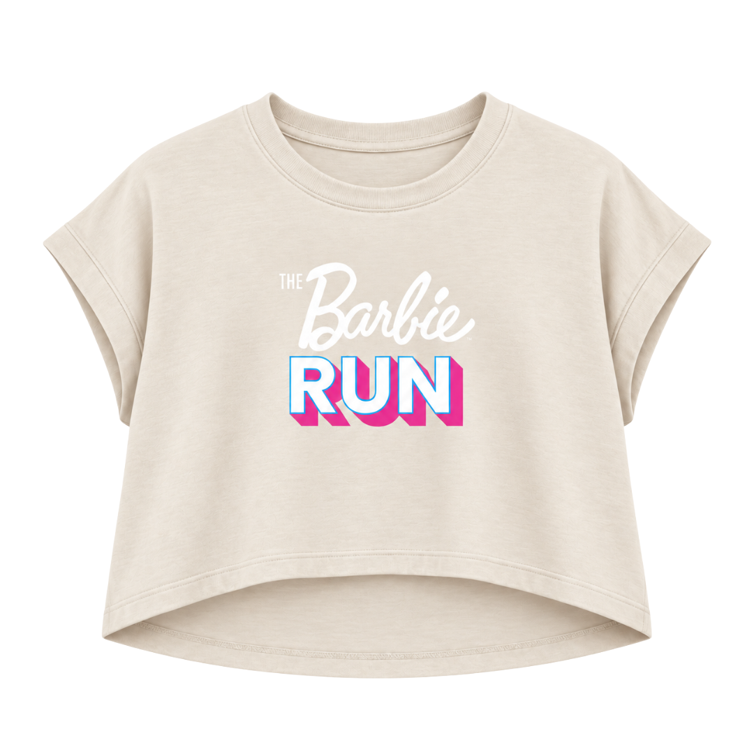 RUNNING TOP HUESO BARBIE RUN 2026