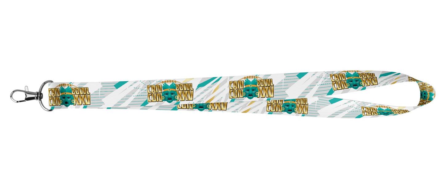 CANCUN BOWL LANYARD WHITE