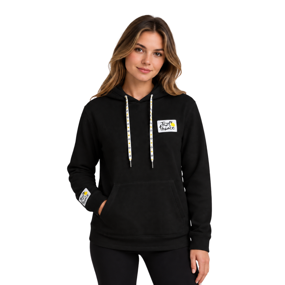 SUDADERA NEGRA TOUR DE FRANCE DAMA