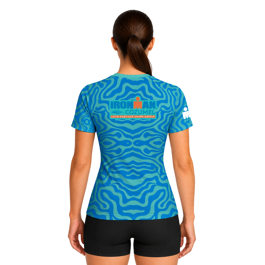 TECH TEE ACID BLUE COZUMEL 2026 WOMAN