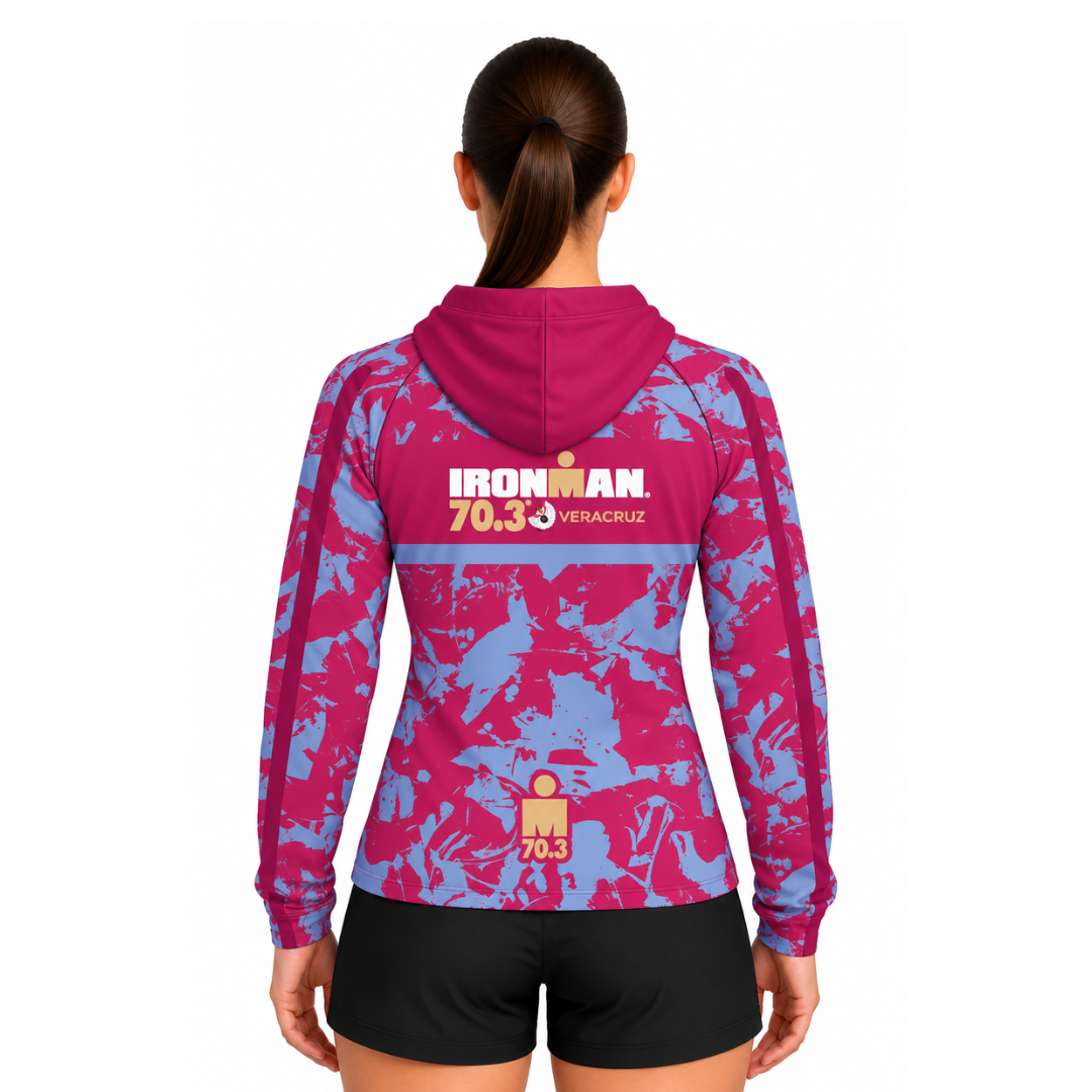 LIGHT HOODIE AZUL VERACRUZ 2026 WOMAN