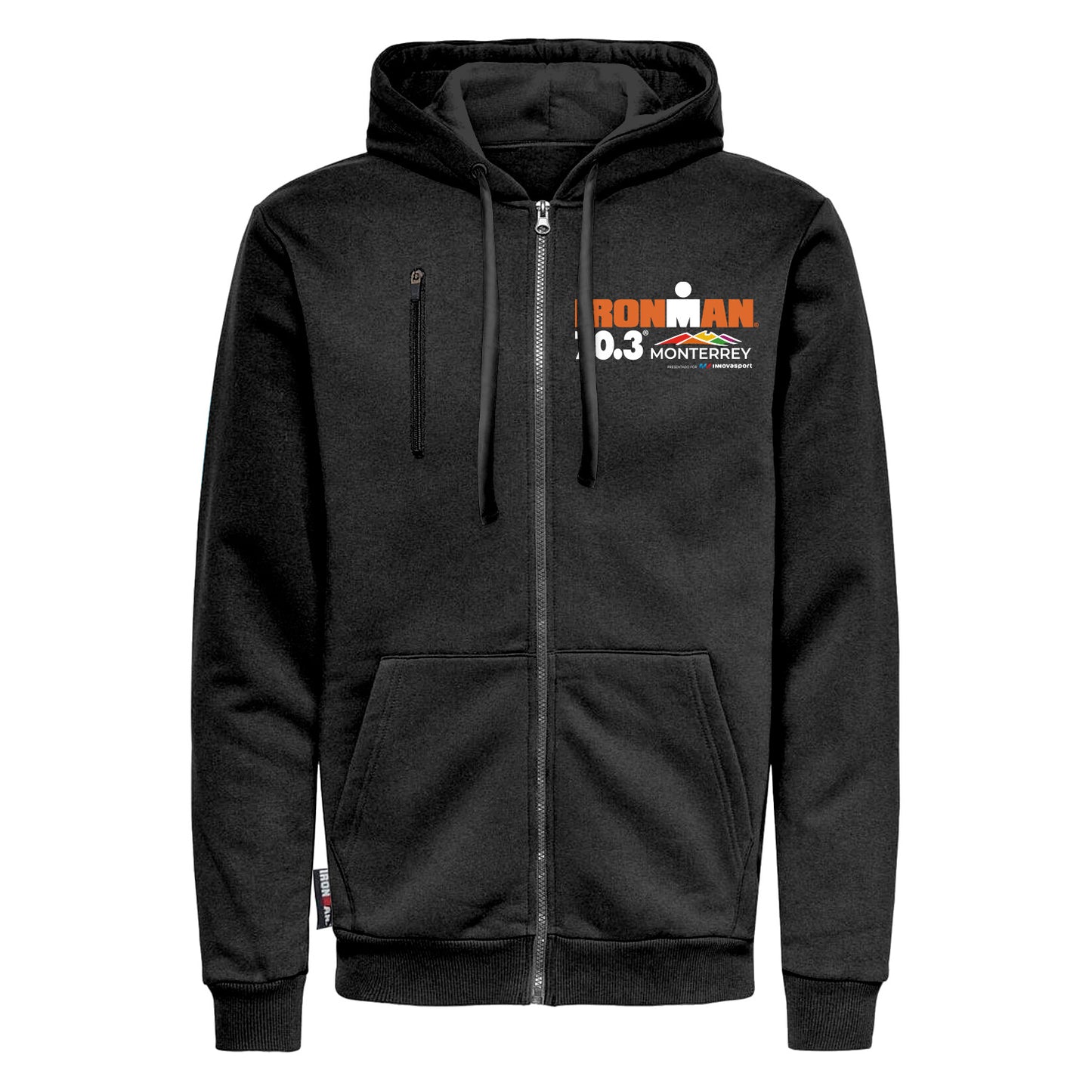 Hoodie with Names Women IM 70.3 Monterrey 2025 Black