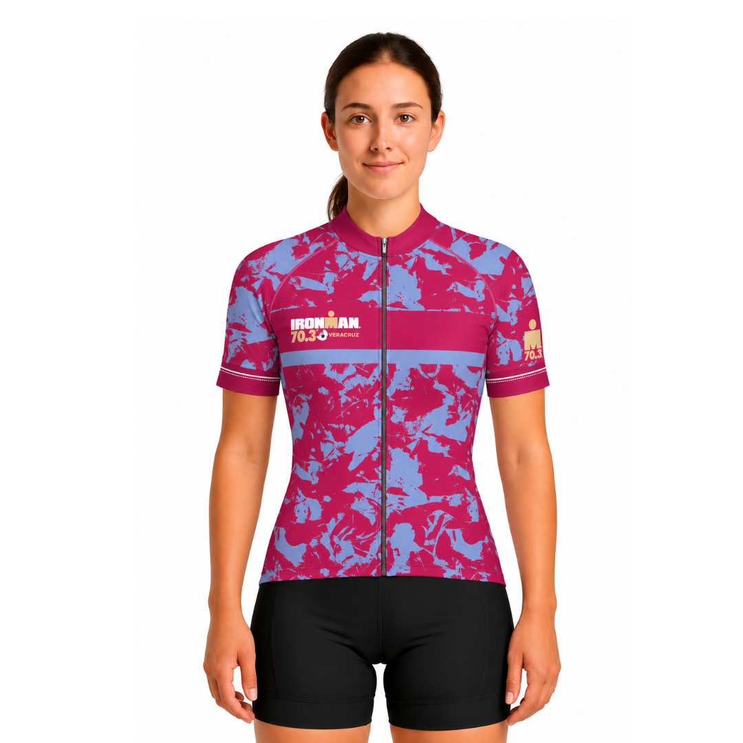 JERSEY DE CICLISMO AZUL VERACRUZ 2026 WOMAN