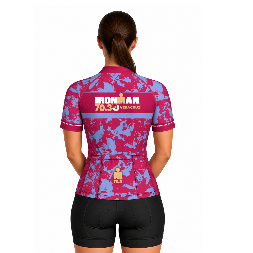 JERSEY DE CICLISMO AZUL VERACRUZ 2026 WOMAN