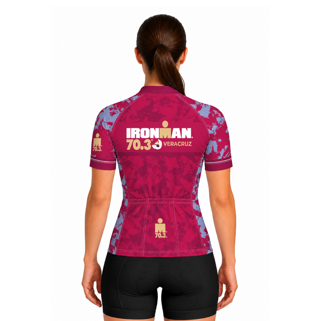 JERSEY DE CICLISMO ROSA VERACRUZ 2026 WOMAN