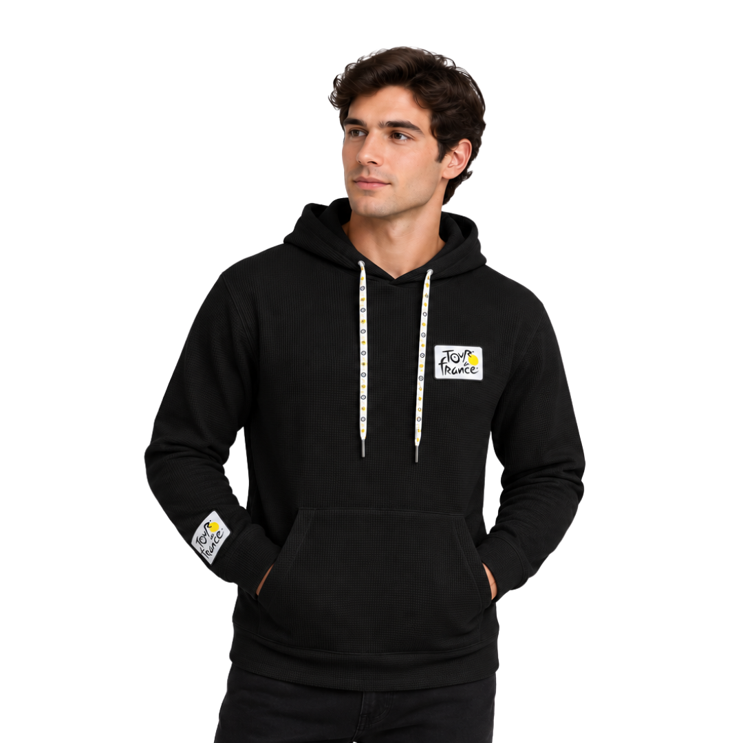 SUDADERA NEGRA TOUR DE FRANCE CABALLERO