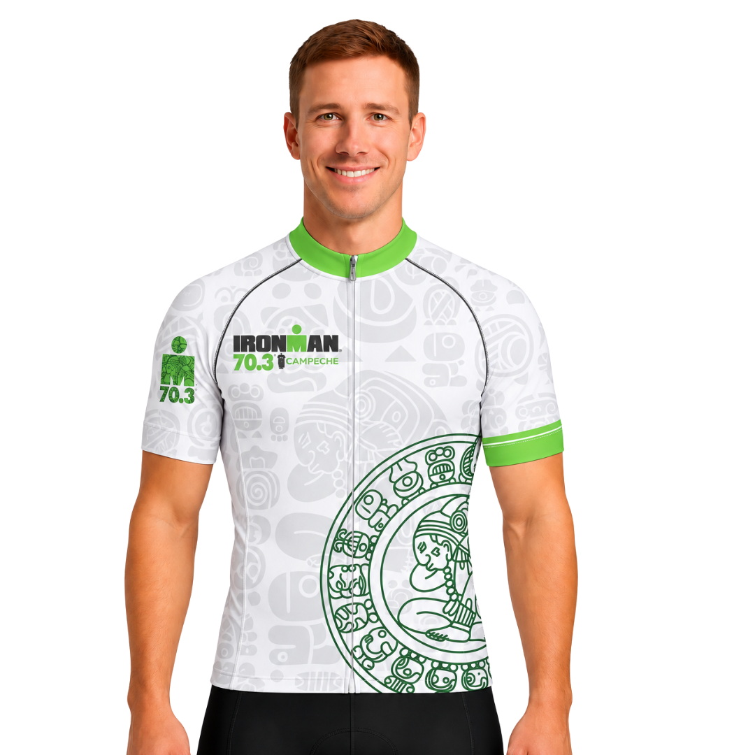 JERSEY DE CICLISMO BLANCA CAMPECHE 2026 MAN
