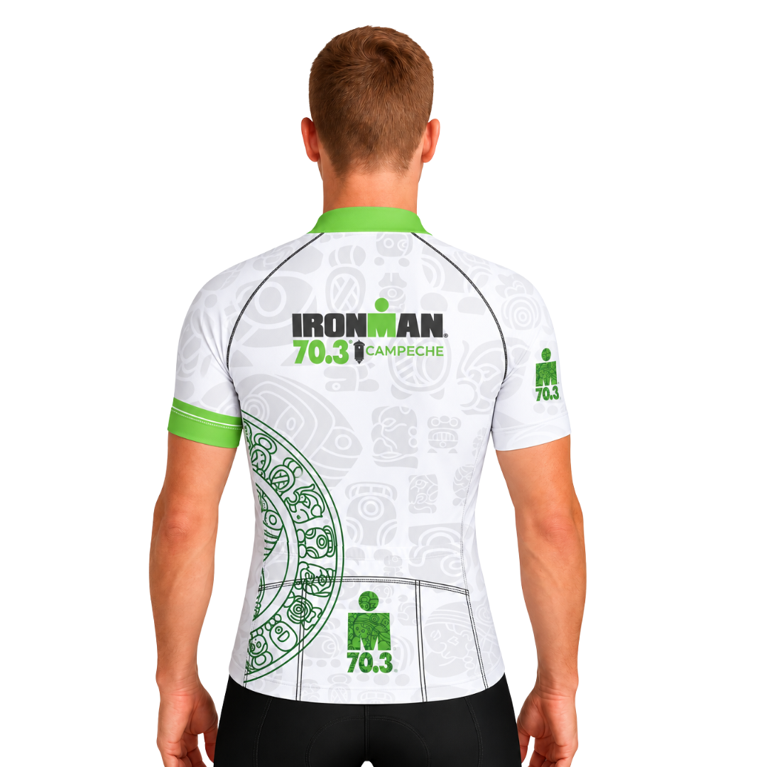 JERSEY DE CICLISMO BLANCA CAMPECHE 2026 MAN