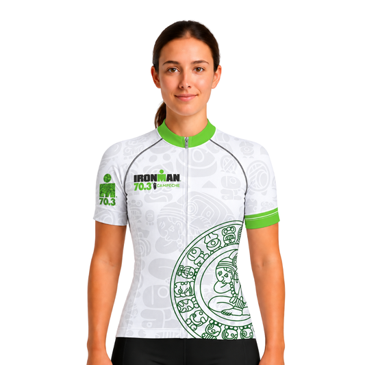 JERSEY DE CICLISMO BLANCA CAMPECHE 2026 WOMAN