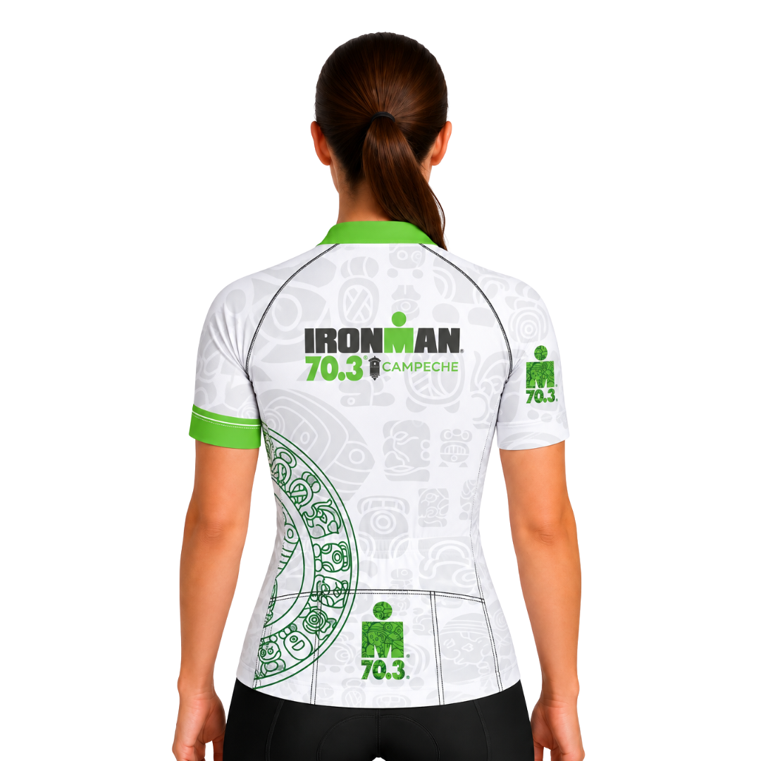 JERSEY DE CICLISMO BLANCA CAMPECHE 2026 WOMAN