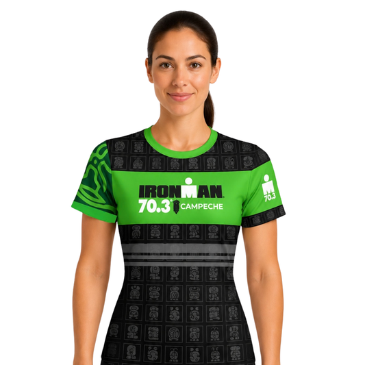 TECH TEE NEGRA CAMPECHE 2026 WOMAN