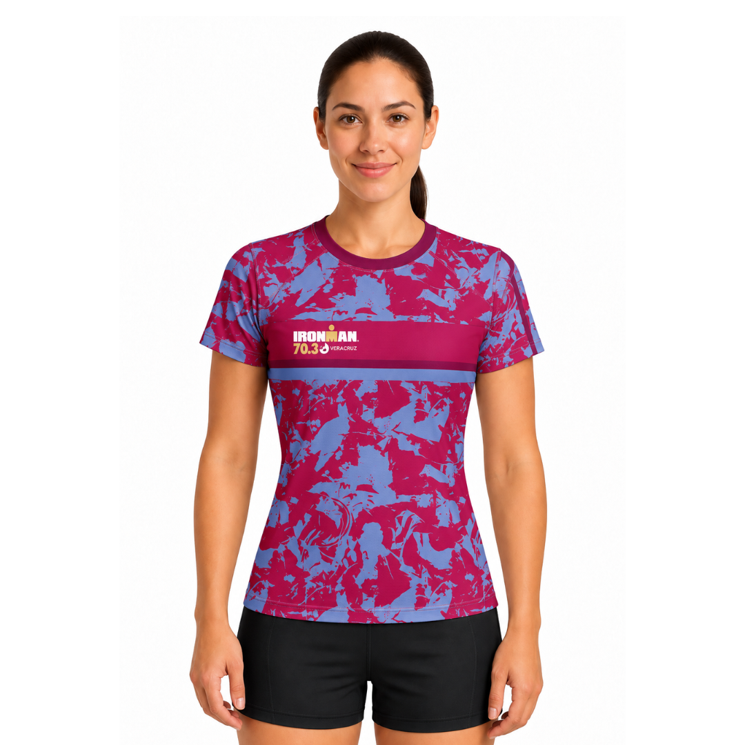 TECH TEE AZUL VERACRUZ 2026 WOMAN