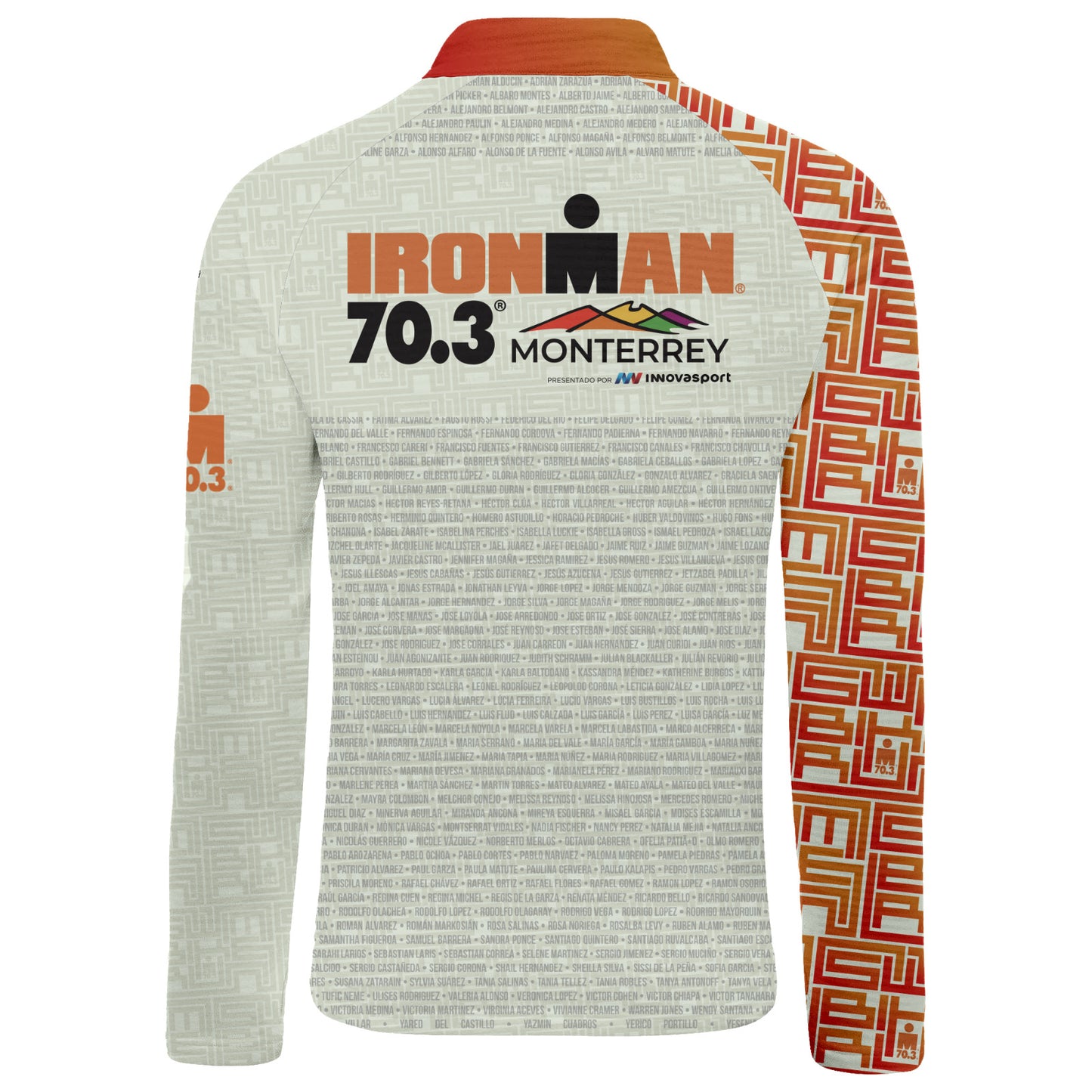 Light Sweatshirt with Names Men IM 70.3 Monterrey 2025