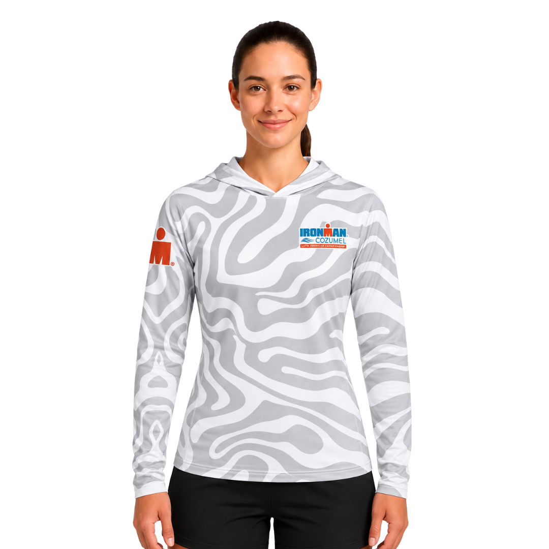 LIGHT HOODIE ACID GREY COZUMEL 2026 WOMAN