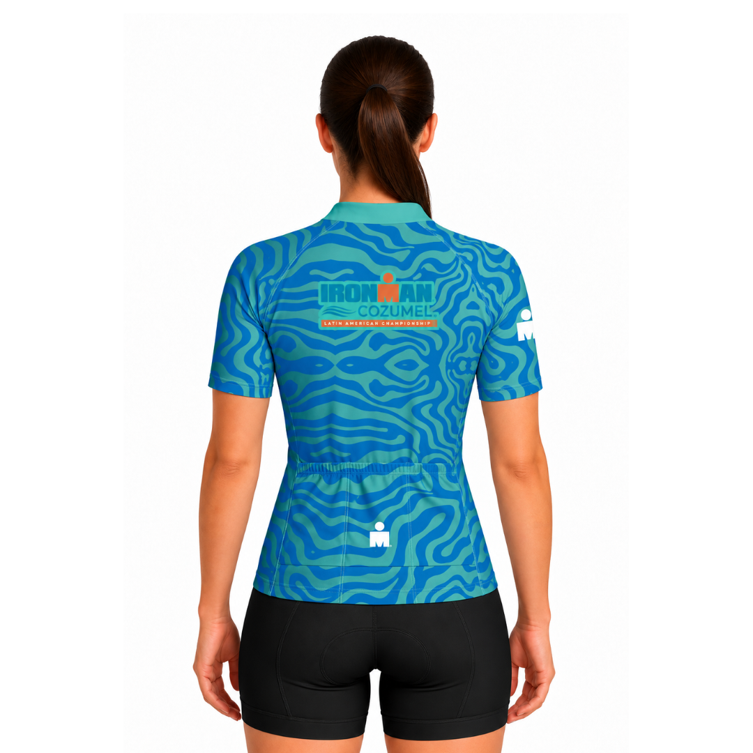 JERSEY DE CICLISMO ACID BLUE COZUMEL 2026 WOMAN