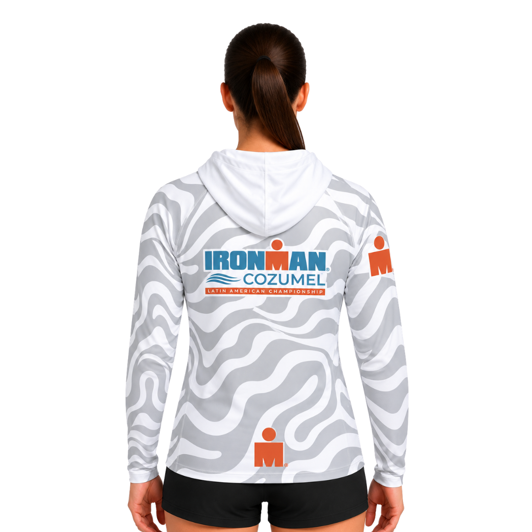 LIGHT HOODIE ACID GREY COZUMEL 2026 WOMAN