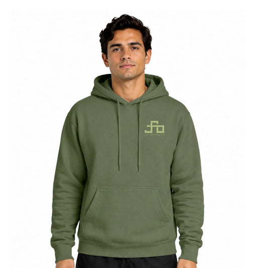 SUDADERA CON GORRO PETER SAGAN VERDE CABALLERO