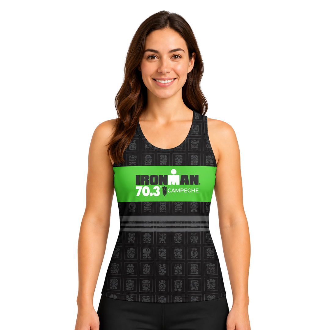 TANK TOP NEGRA CAMPECHE 2026 WOMAN