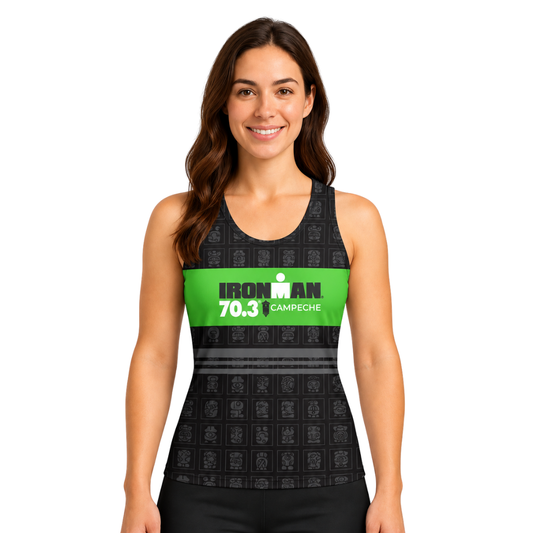 TANK TOP NEGRA CAMPECHE 2026 WOMAN