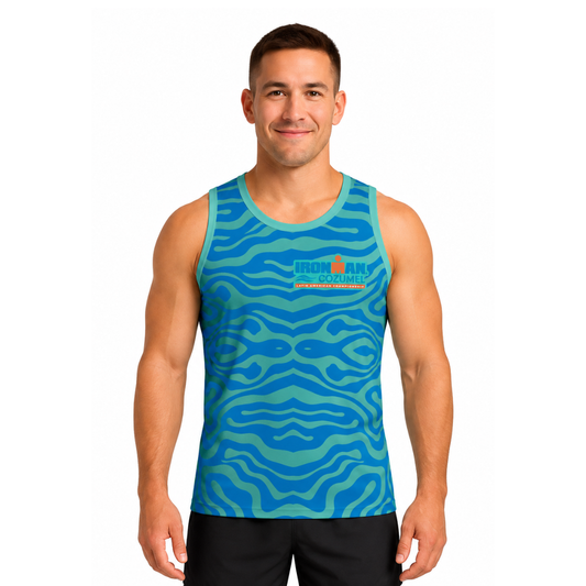 TANK TOP ACID BLUE COZUMEL 2026 MAN