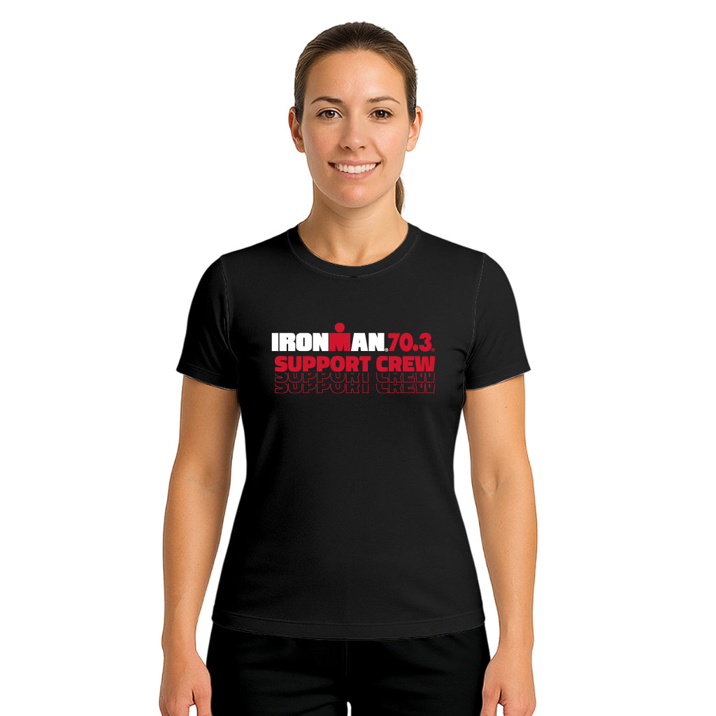 COTTON T-SHIRT SUPPORT CREW 70.3 WOMAN