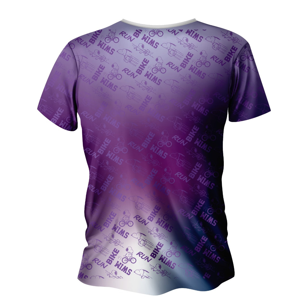 PLAYERA SNOOPY DRIFIT TRIATLON MORADA CABALLERO