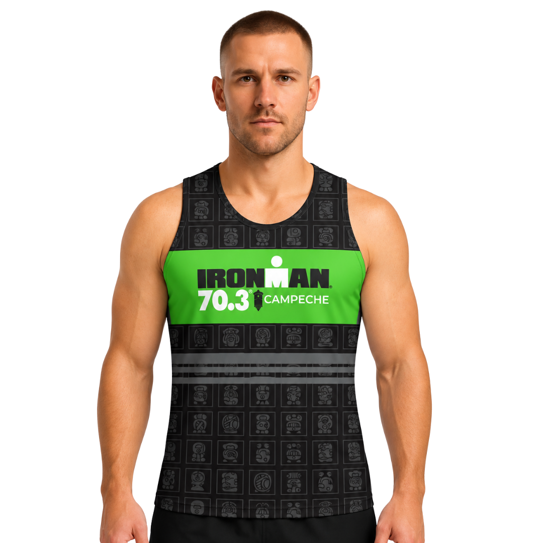 TANK TOP NEGRA CAMPECHE 2026 MAN