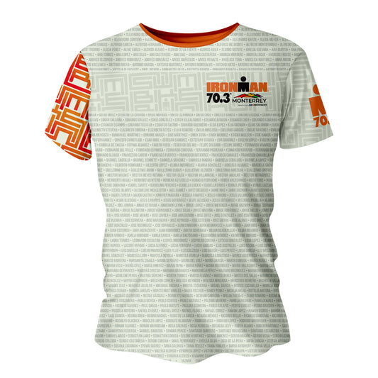 Tech Tee Names Men IM 70.3 Monterrey 2025