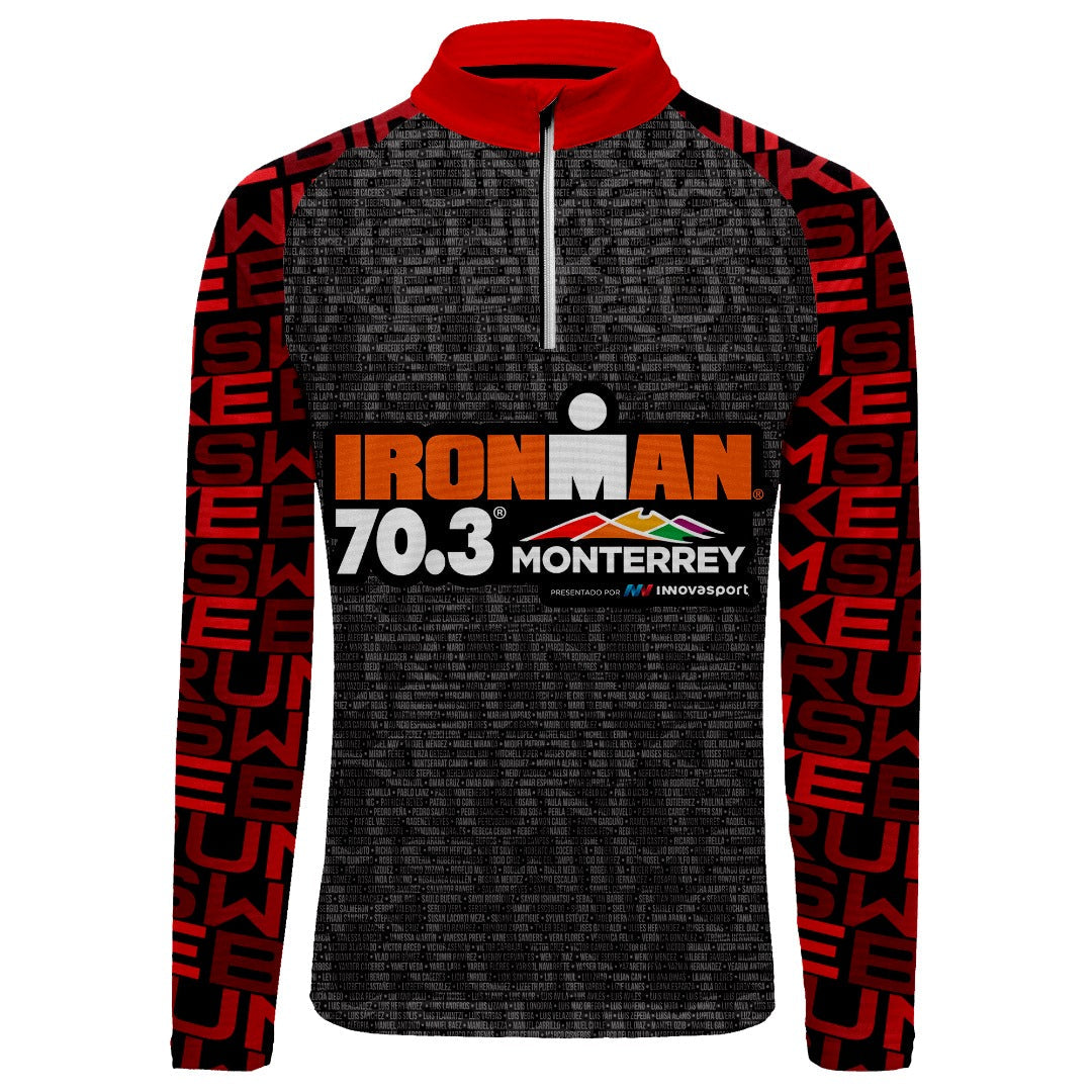 Light Sweatshirt with Names Men IM 70.3 Monterrey 2024