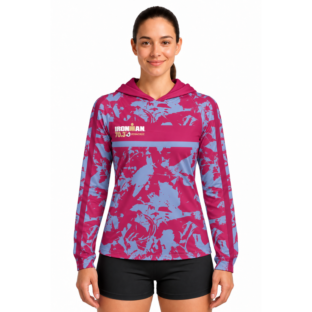 LIGHT HOODIE AZUL VERACRUZ 2026 WOMAN