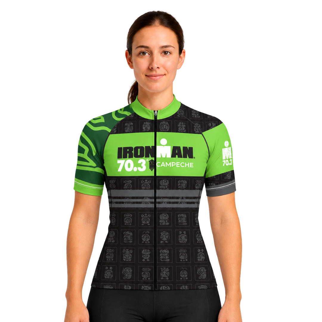 JERSEY DE CICLISMO NEGRA CAMPECHE 2026 WOMAN