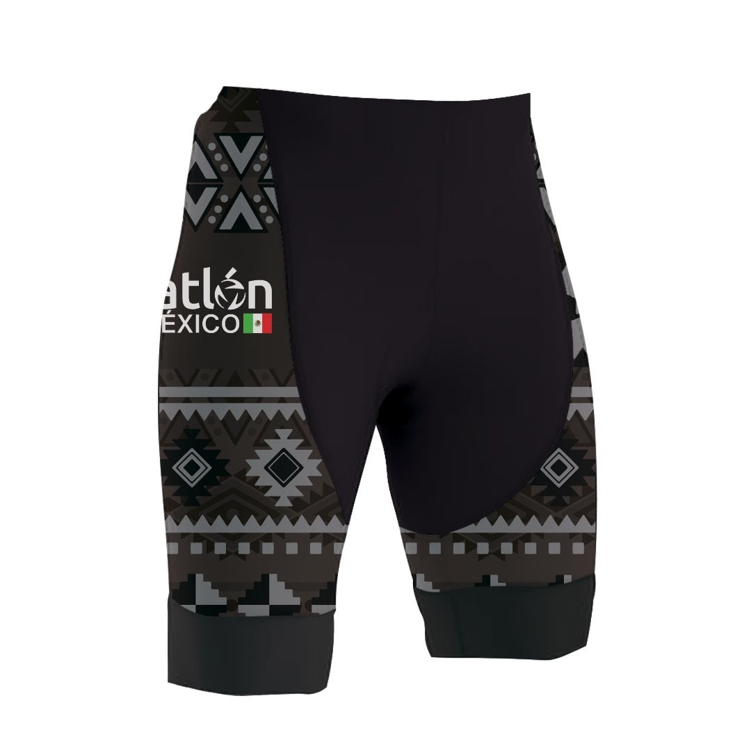 BIKE SHORT NEGRO TRIANGULOS FMTRI CABALLERO