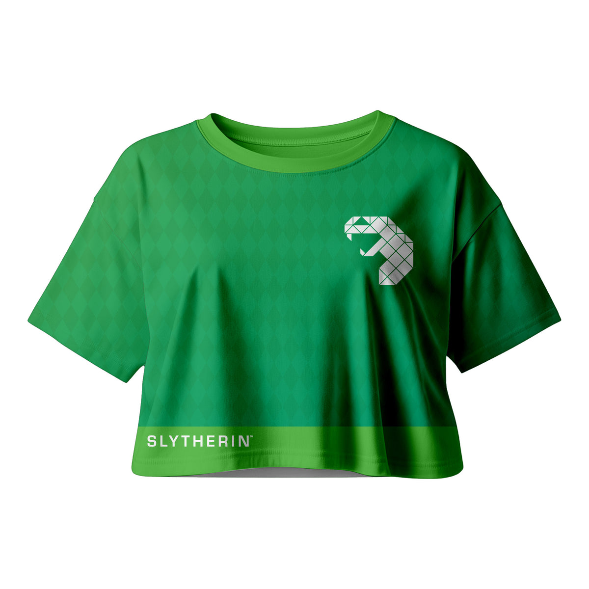 CROP TOP DAMA SLYTHERIN