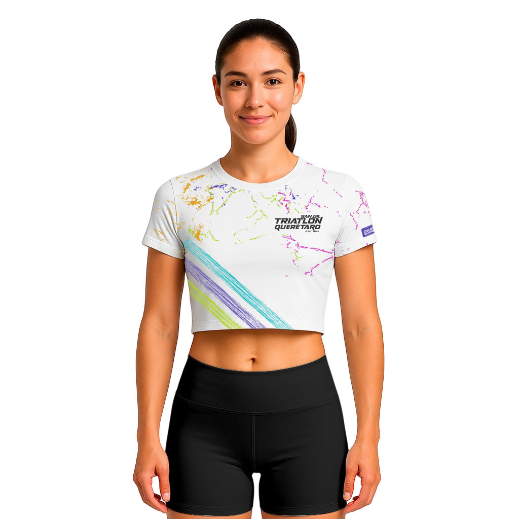 CROP TOP BLANCO SAN GIL DAMA