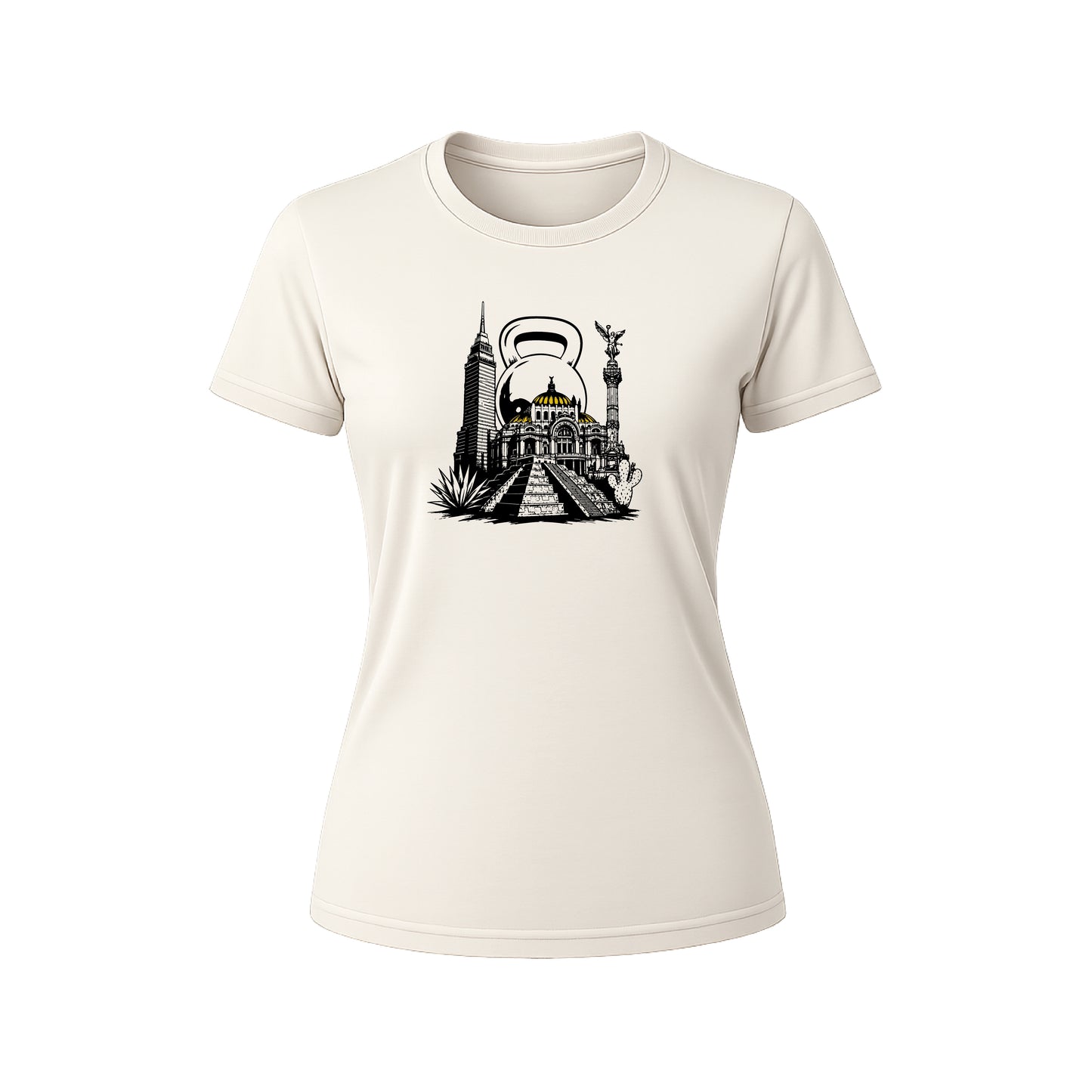 PLAYERA MÉXICO BLACK CHALLENGE DAMA