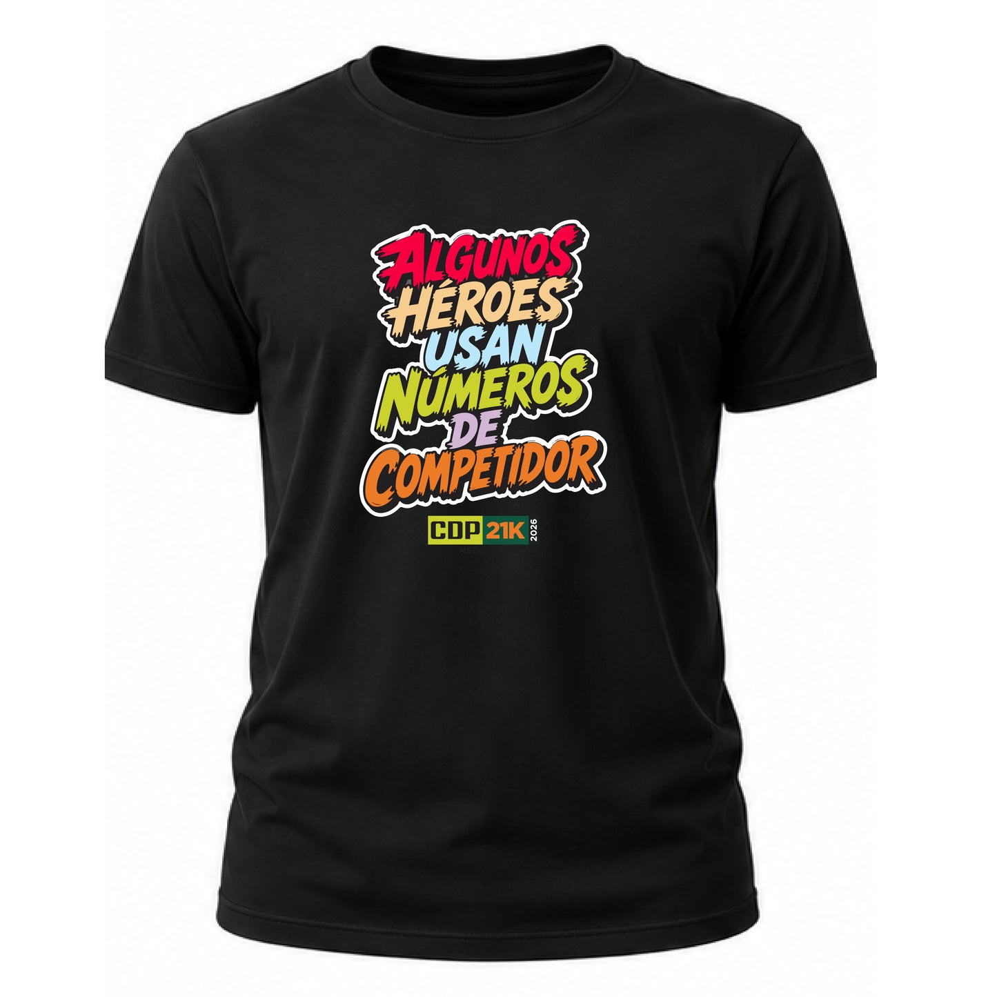 PLAYERA HEROES NEGRA DÍA DEL PADRE CABALLERO