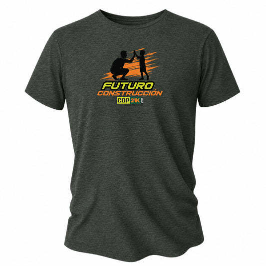 PLAYERA FUTURO GRIS OSCURO DÍA DEL PADRE CABALLERO